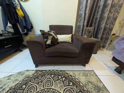 2 single seater sofas available for urgent sale
