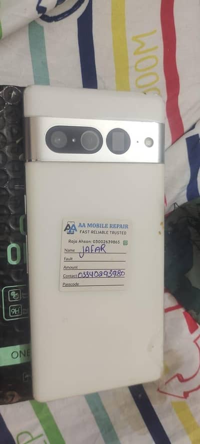 Google Pixel 7 Pro penel required