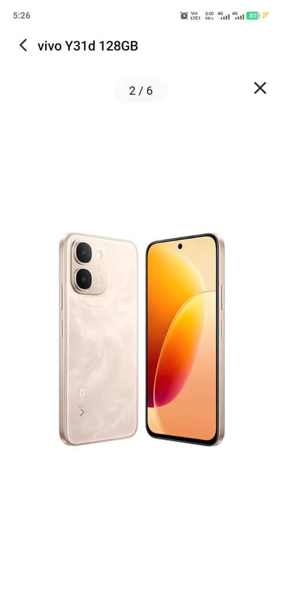 Vivo Y31d 8+8 128GB only one day use