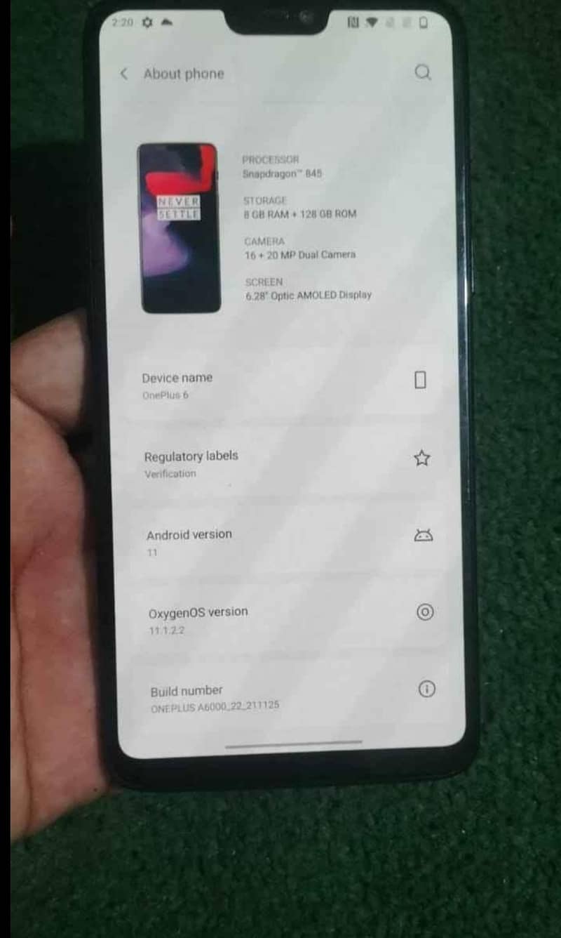One Plus 6 1
