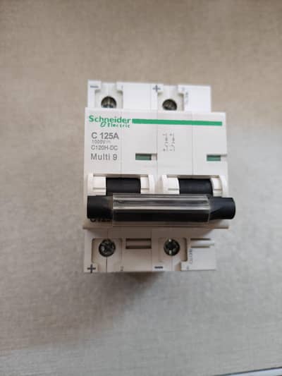 Schneider DC breaker 125 A