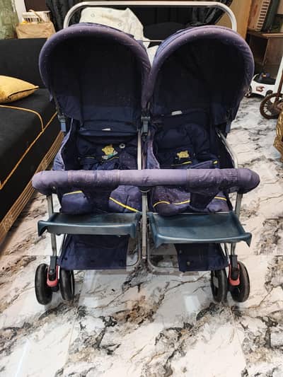 DOUBLE Baby pram at very good  price