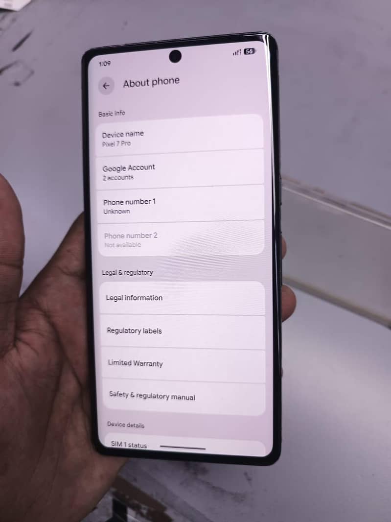 Google Pixel 7 Pro 1