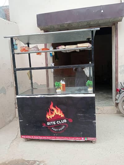 Food Stall Shawarama Counter Burger Counter