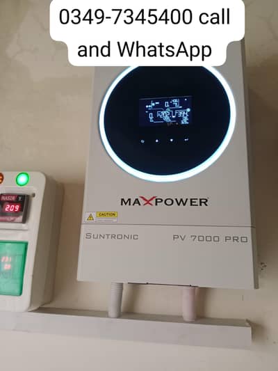 Max power inverter hybrid 48v battery system 0349-7345400 my WhatsApp