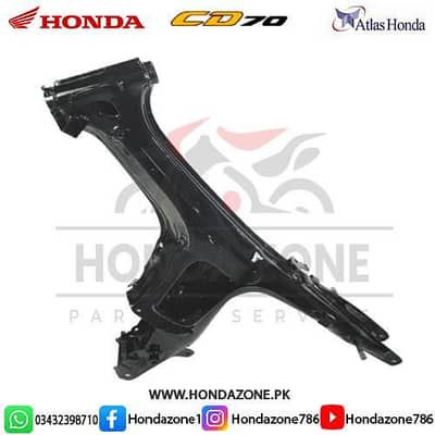 Honda cd 70 original chassis frame