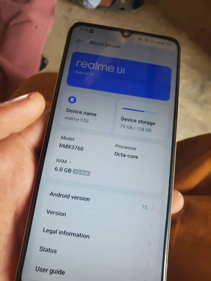 Realme C53 0