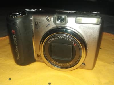 Canon powershot A650 SI + Canon kitLens for DSLR
