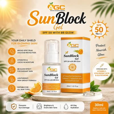 Original SPF 50 sunblock - No  White Cast- All akin type- Cod