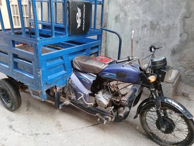 100 cc road prince loader rickshaw