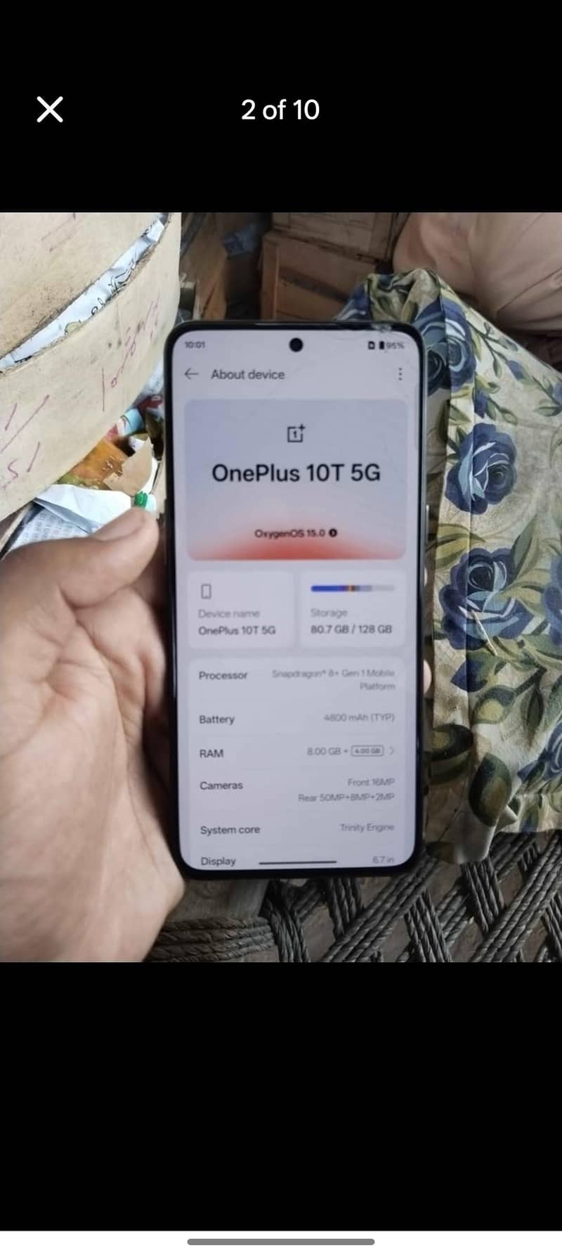 One Plus 10T 9