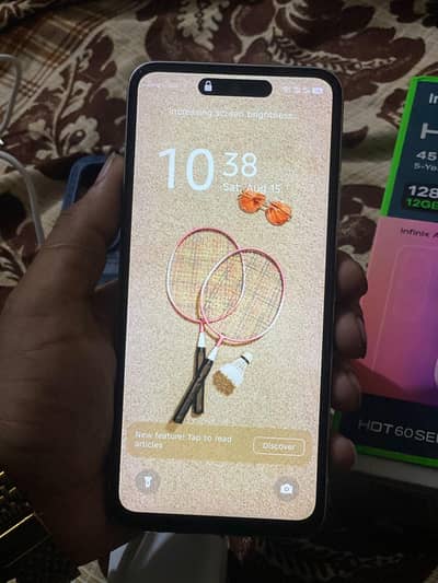 Infinix Hot 60 I official pta approved urgent sale Cash need