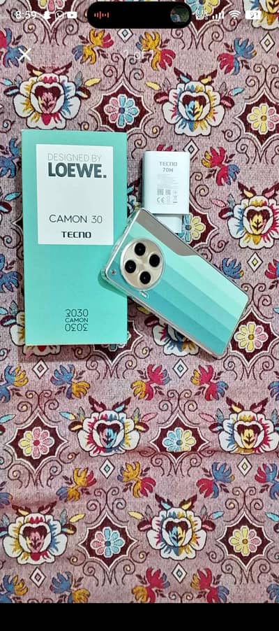 Tecno CAMON 30 8/256 full box
