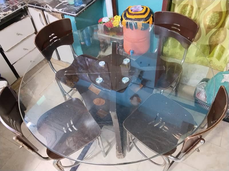 Dining table with 4 chairs 15