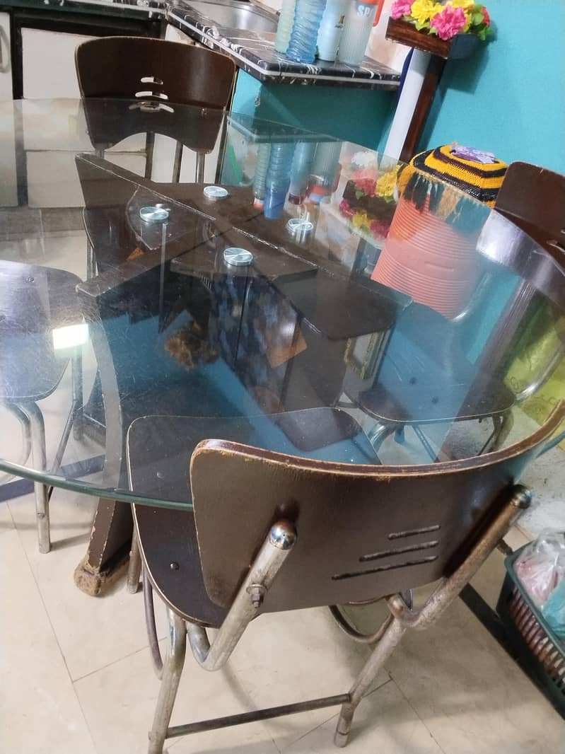 Dining table with 4 chairs 16