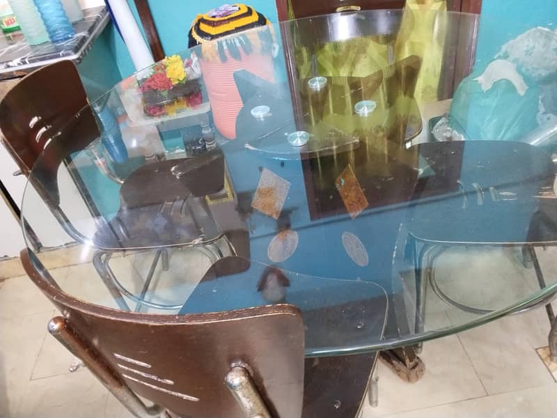 Dining table with 4 chairs 17