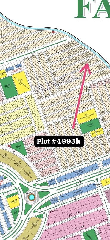 Faisal Hills Plot size 25x50 Plot is available for sale  Block - A Plot # 4993H  NDC Open Price : 61 lac