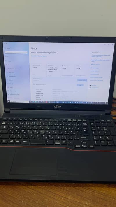 Fujitsu laptop
