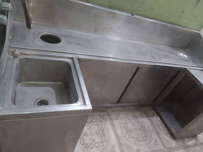 8 Feet Non-Magnet Steel Counter | Home, Cafe, Restaurant