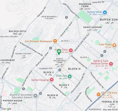 Prominently-Located Prime Location 2375 Square Feet Office Available In North Nazimabad - Block D