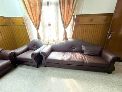 Leather Sofa Set Sale