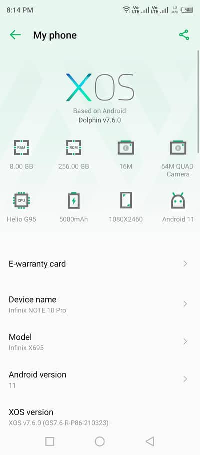 Infinix Note 10 Pro