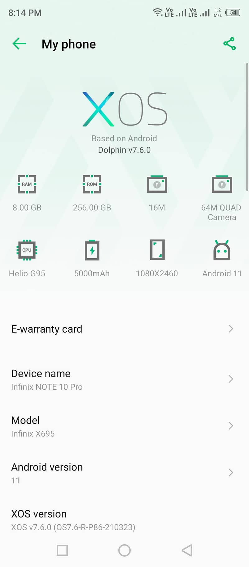 Infinix Note 10 Pro 0