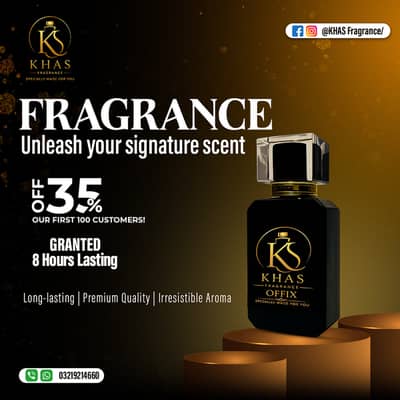 Khas Fragrance – Premium Long-Lasting Perfume | 35% OFF