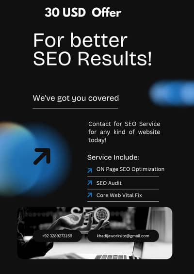 I am offering Content Writing & SEO Services