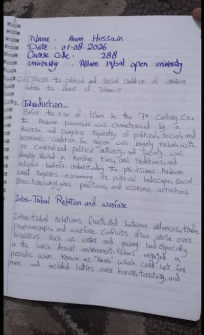 assignment write