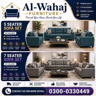 Sofa Set|7 Seater Sofa Set|New Sofa Set|Sofa Set For Sale|U Shape Sofa