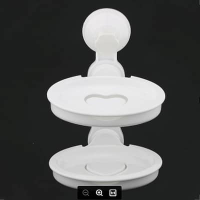Traceless Suction Double Layer Soap Holder – Amazon/DHL Leftover Impor