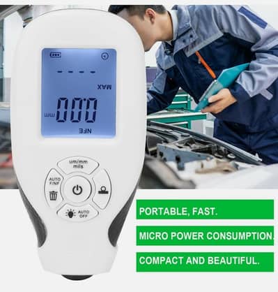 Car Paint Thickness Gauge 0-2000UM Coating Meter Automotive Coating
