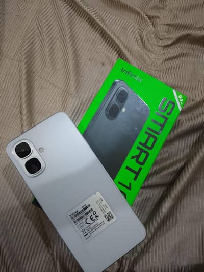 Infinix smart 10 with box and original charger 10 10 condition