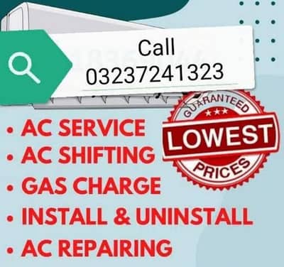 All lahore Ac service repair fitting gas filling kit repair