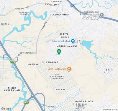 Plot For Sale 60x90 Block J Corner