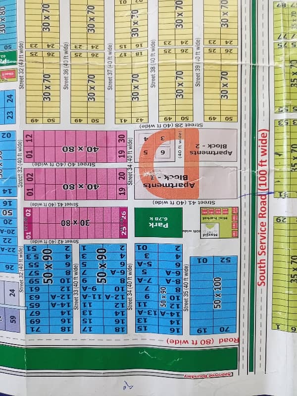 Plot For Sale 50x90 Dp Plot 0