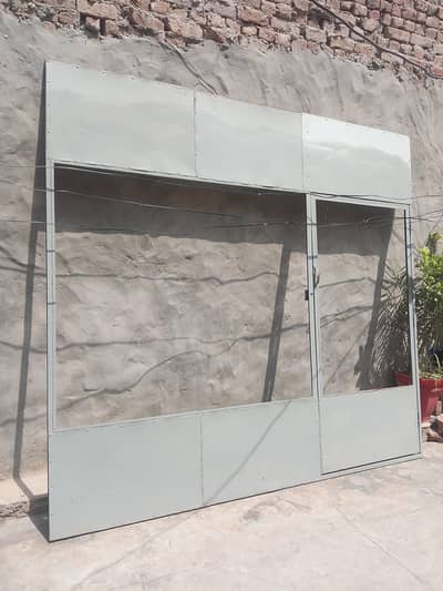 Glass door