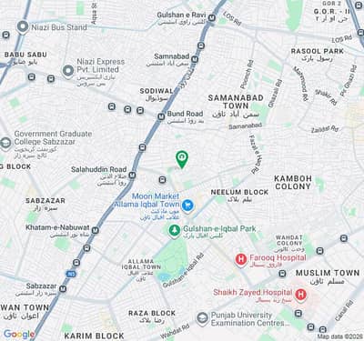 Book A Prime Location 3 Marla Upper Portion In Allama Iqbal Town - Jahanzeb Block