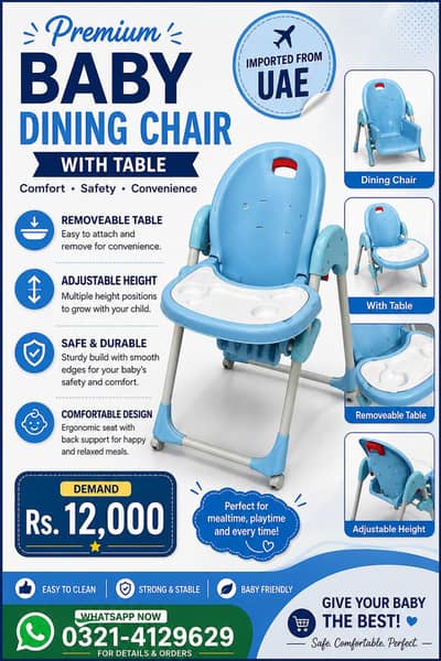 Baby dinning chair