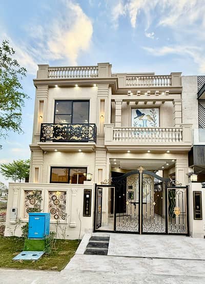 Modern 5 Marla Residence With A Signature Double-Height Facade House For Sale