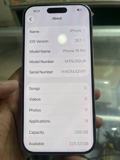 iPhone 16pro brand new condition