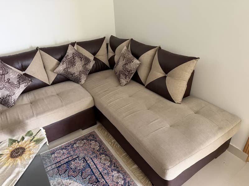 L shape sofa 1