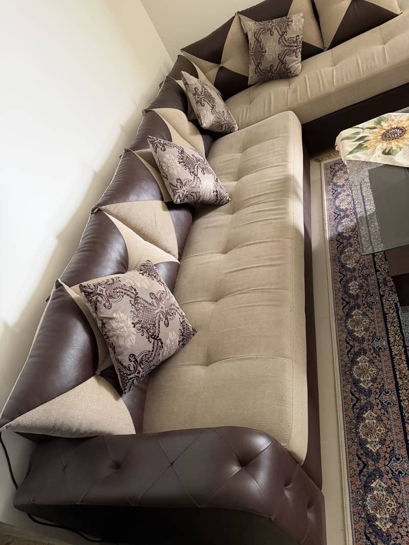 L shape sofa 2