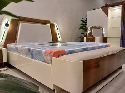 Beautiful Bed Set for Sale | Stylish & Comfortable Bed