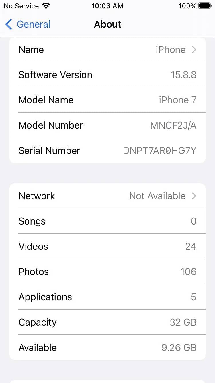 Apple iPhone 7 7