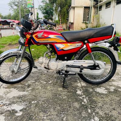 honda cd 70 model 2025 all punjab registered