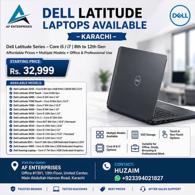 Dell Latitude 3310 5490 7390 5400 5410 5310 5500 | Core i5 i7 Laptops