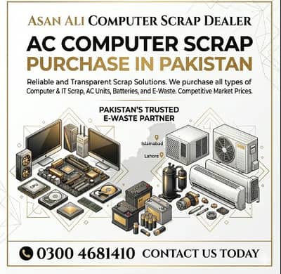 We Buy Old & Dead Computer Scrap Monitor CPU Laptop at Very Good Pric