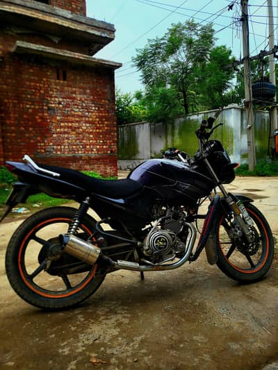 Yamaha ybr 2019 Model with exhaust